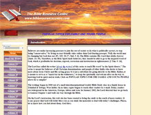 Tablet Screenshot of bibleresourcecentre.com
